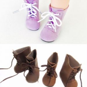 Lace Up Boots (Purple) 72mm/39mm (18″)