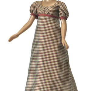 Regency Gingham Dress 27cm (10″) Fits Tiny Kitty Collier