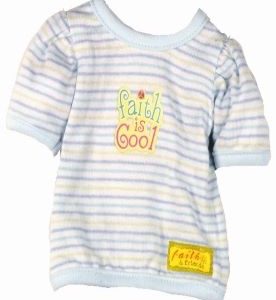 Faith & Friends – Cool Blue Shirt 13-15″ dolls
