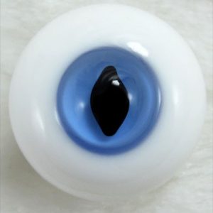 Glass Cat Eyes (Blue) 14mm