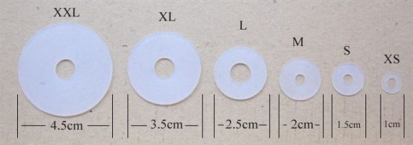 BJD Silicone Rubber Joint Disk Pad M (2cm)