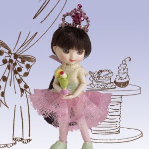 Amelia Thimble Ice Cream Princess Outfit 10cm (Fits Lati White)
