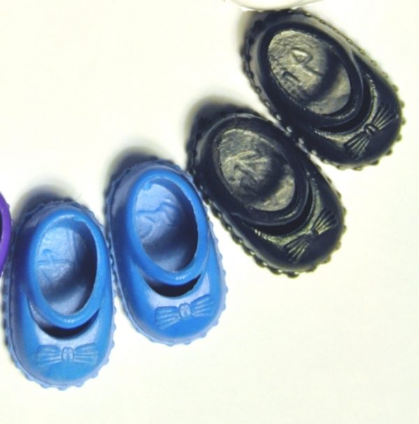Amelia Thimble Shoes Black (Fits Lati White)