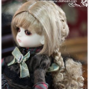 Dollheart AW-27 Wig: Ash Blonde Braided Pigtails – size 5-6