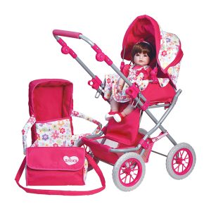 Adora Deluxe Baby Doll Carriage/Stroller (Up to 22″ Dolls)