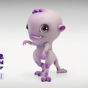 Aimerai QT Monster Series Enfield Horror 14.5cm