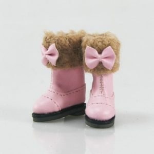Sara Boot (Pink) Fits Lati Yellow/Blythe/Pullip/Etc