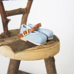 Melissa Shoes (Blue) Fits Lati Yellow/Blythe/Pullip/Etc