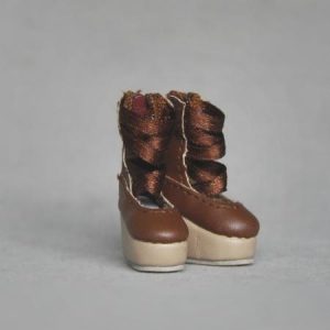 Paulette Shoes (Brown) Fits Blythe/Pullip/Momoko/Azone/Etc