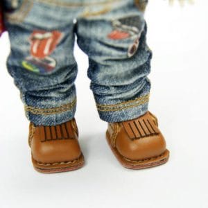 Fringe Loafer (Tan) Lati-Yellow