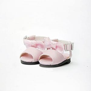 Ankle Bow Sandal (Pink) Lati-Yellow