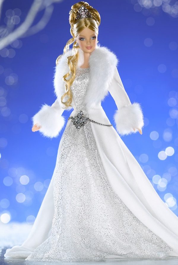 Winter Fantasy Barbie Blonde NRFB