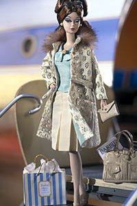 55497 BFMC Continental Holiday Barbie Gift Set