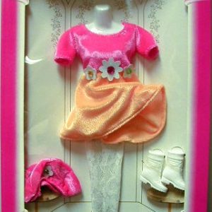 14980MPO Barbie Fashion Avenue Mod Pink Mini Dress Set