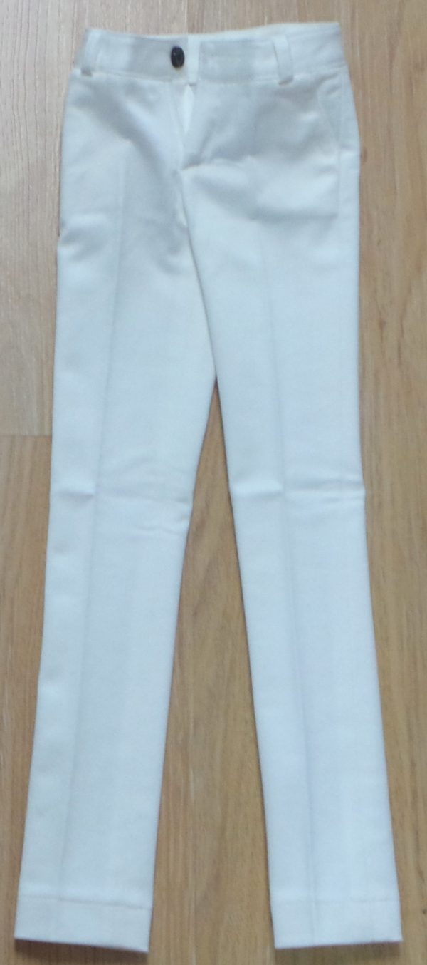 Size 76cm Slim Ivory Pants (Fits Age 27/Etc)
