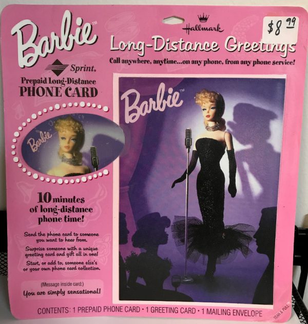 Barbie Hallmark Sprint Phone Card