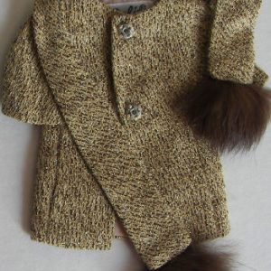 #1647 Gold ‘N Glamour Jacket  Mint