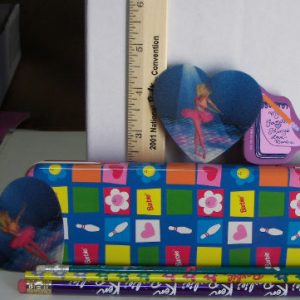 Barbie Con – Souvenirs:  Barbie Pencil box with accessories  Min