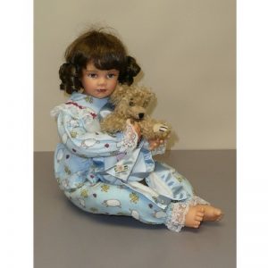 Bethany 10.5″, resin with Teddy by Cynthia Malbon SALE PRICED