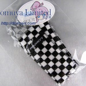 Black & White Checkered Scarf by Ajumapama (SD Size)