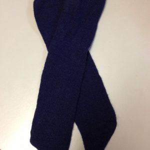 Navy Blue Cotton Socks (Large Doll)
