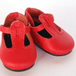Boneka 40mm T-Strap Red – Bleuette, Little Fee, Lissy