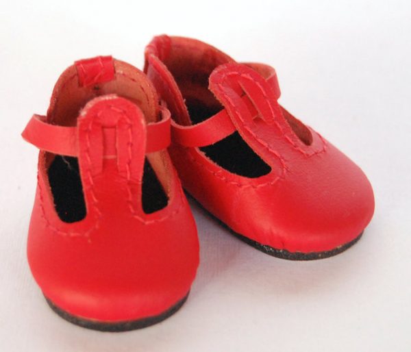 Boneka 40mm T-Strap Red - Bleuette, Little Fee, Lissy