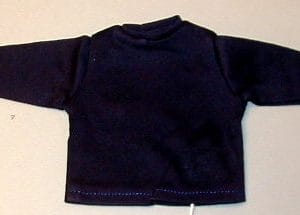 Navy Long Sleeve T-Shirt 25 cm (11 inch)