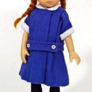 Pleated Wool School Dress 24cm (10-11″)