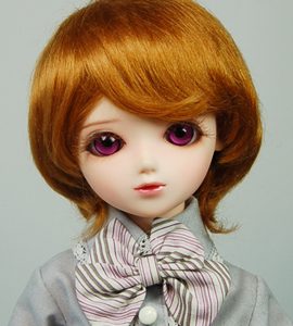 Boy Cut Mohair Wig (Maple) Size 8-9″