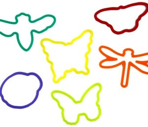 Silly Bandz Bugs Glow in the Dark Bracelet Pack