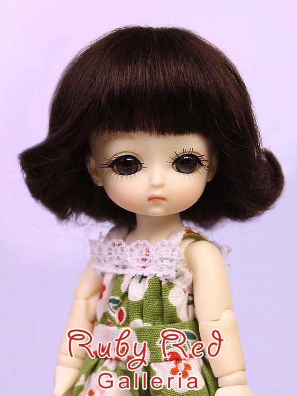 Pippa CD0001A Honee-B Dark Brown Flip style Wig  sz 3-4