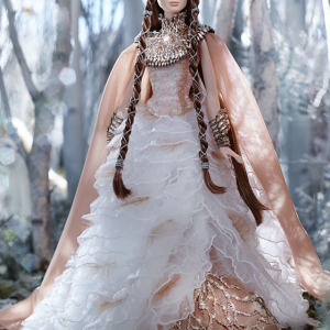 CGK94 Faraway Forest Lady of the White Woods Barbie  nrfb in shipper