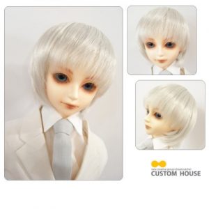 Medium Bob with Bangs (Silver) Size 9-10