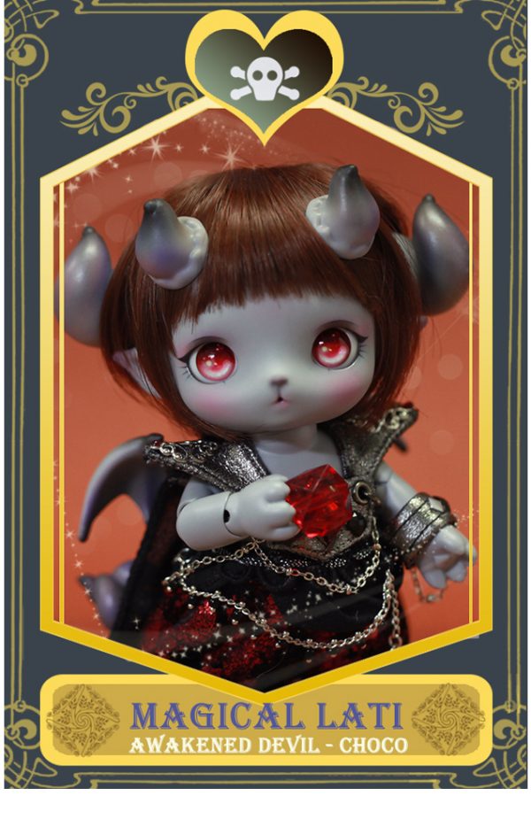 Lati Orange Awakened Choco Gray Skin Full Set 16cm 6"