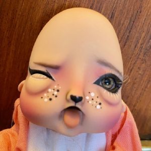 Circus Kane Mocking Baby Humpty OOAK 4.3″ Tan Skin Full Set