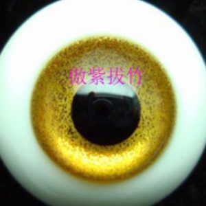 Eyes – Glass  Round 14mm Honeycomb