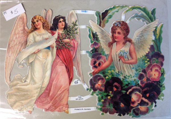Reproduction Antique Clip Art (Scrap) Sheet #11