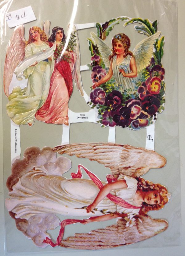 Reproduction Antique Clip Art (Scrap) Sheet #13