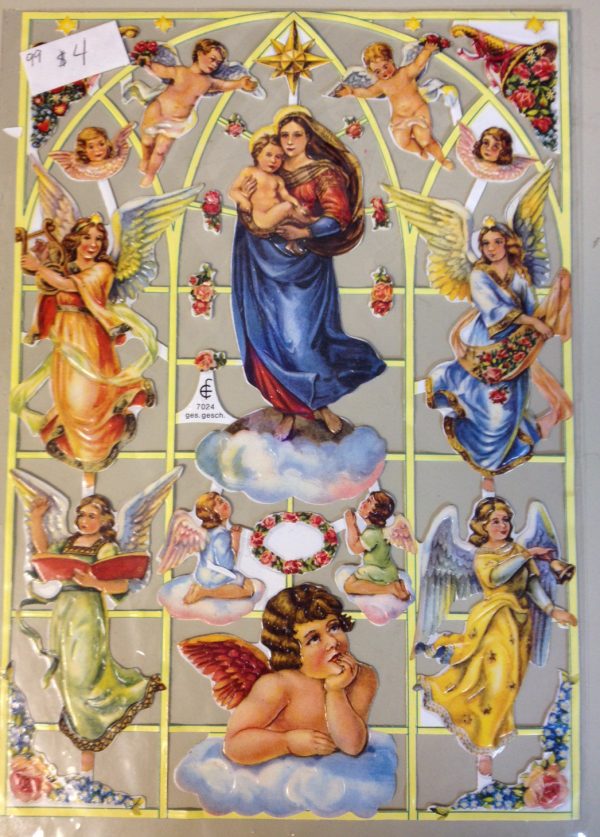 Reproduction Antique Clip Art (Scrap) Sheet #15