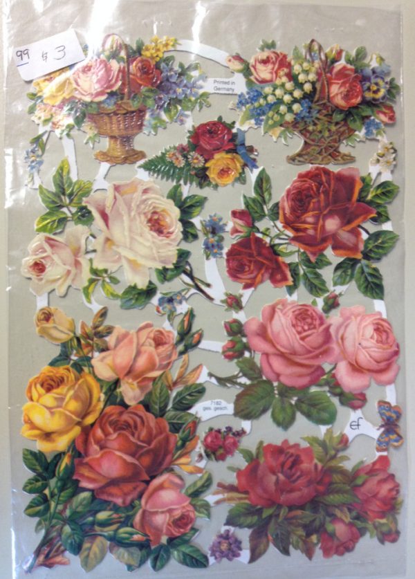 Reproduction Antique Clip Art (Scrap) Sheet #3