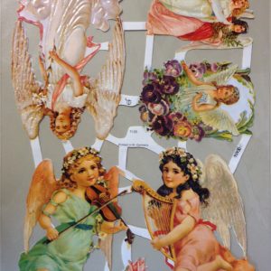 Reproduction Antique Clip Art (Scrap) Sheet #8