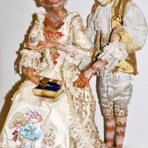 Crystal and Baylor by Anne Robin Luckett OOAK