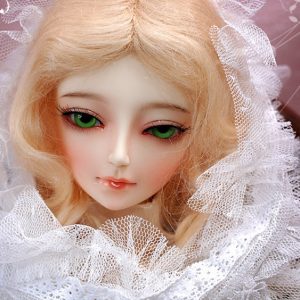 Annie 22″ resin bjd, faceup, Nude  IN STOCK