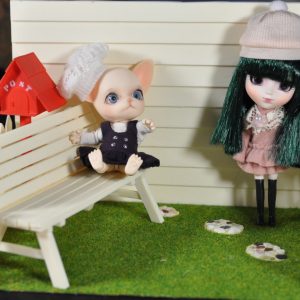 ElfDoll Patio Play Diorama (Small dolls 5.5″ 14cm)  <B>SALE</b>