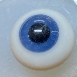 Round Glass Eyes – Blue 12mm