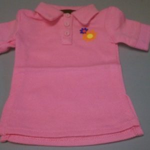 Polo Shirt (Pink) SD Size 60cm CLOSEOUT SALE/NO RETURNS