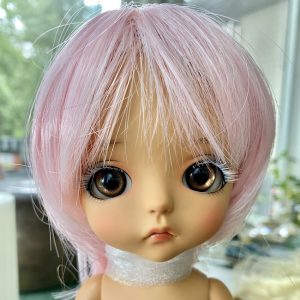 Short Bob Wig (Varigated Pale Pink) 9-10