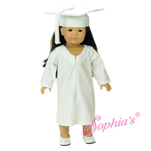 American girl deals doll graduation gown