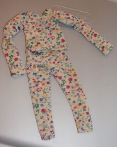 Boneka Long Sleeve T-Shirt & Leggings (Flower) 43cm (MSD)